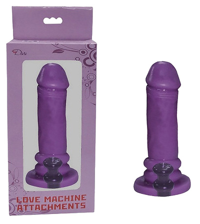 Фиолетовая насадка-фаллос для секс-машин MyWorld - DIVA (фиолетовый) 