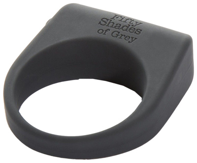 Эрекционное кольцо Fifty Shades of Grey Secret Weapon серый FS-59952 (черный) 