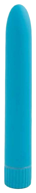Голубой вибромассажер Climax Smooth 7 Vibe 17,8 см Topco Sales 