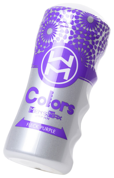Мастурбатор нереалистичный, Colors Flick Purple MensMax, TPE (белый) 