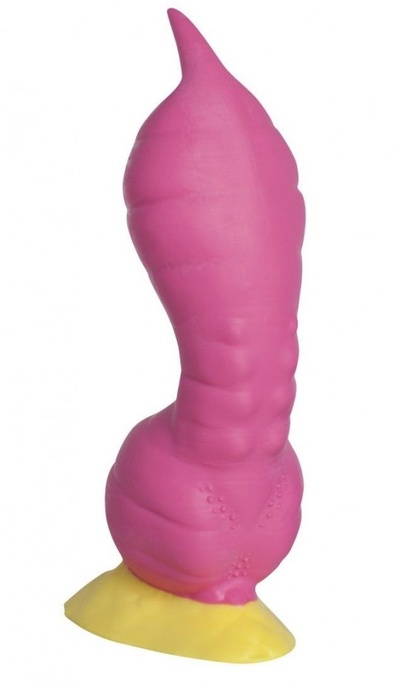 Розовый фаллоимитатор "Крок Medium" - 24,5 см. Erasexa 