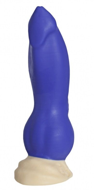 Синий фаллоимитатор "Номус Mini" - 17 см. Erasexa 