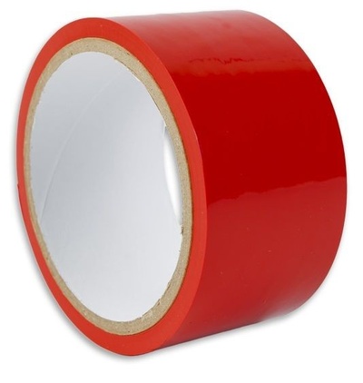 Красная липкая лента для фиксации Пикантные штучки (красный) 