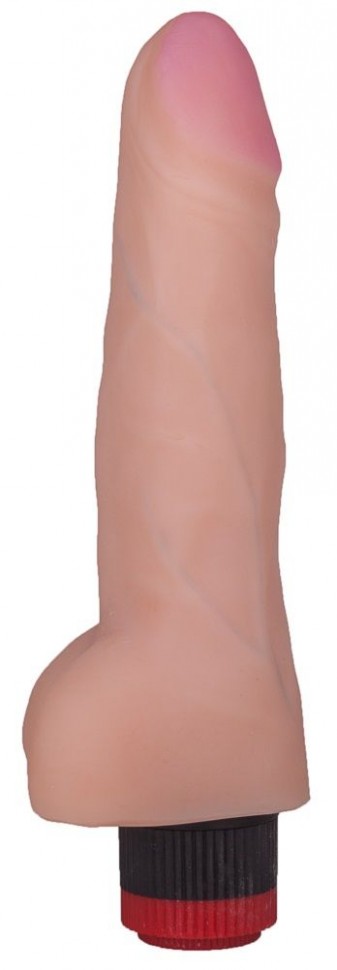Реалистичный вибромассажёр COCK NEXT 6" - 17,3 см. LOVETOY (А-Полимер) (телесный) 