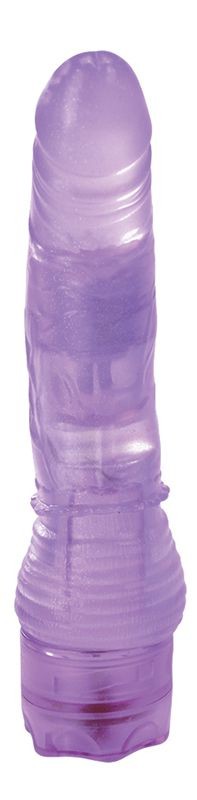 Фиолетовый гелевый вибратор THE PATH FINDER 6 JELLY PURPLE - 15,2 см. NMC 