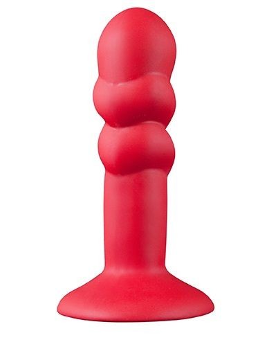 Красная анальная пробка SHOVE UP 5INCH SILICONE BUTT PLUG RED - 12,7 см. NMC (красный) 