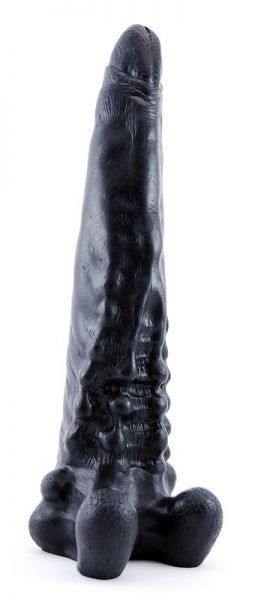 Чёрный фаллоимитатор-гигант "Аватар" - 31 см. Erasexa (черный) 