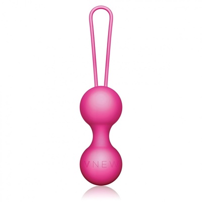 Розовые вагинальные шарики VNEW level 2 (розовый) 