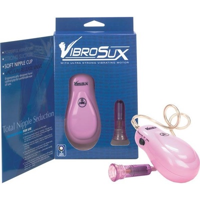 Розовый вибростимулятор для сосков VibroSux NMC 