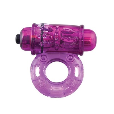 Фиолетовое эрекционное виброкольцо OWOW PURPLE Screaming O (фиолетовый) 