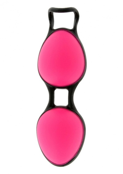 Розовые вагинальные шарики Joyballs Secret Joy Division (розовый) 