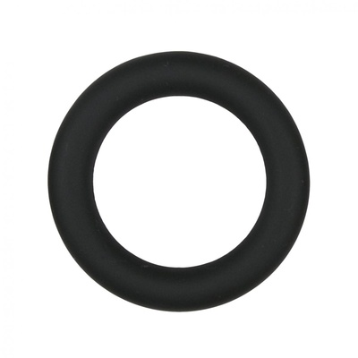 Черное эрекционное кольцо Silicone Cock Ring Medium EDC Wholesale 154644-SM (черный) 