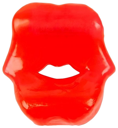 Красное эрекционное кольцо в виде губ Brazzers BRC014 (красный) 