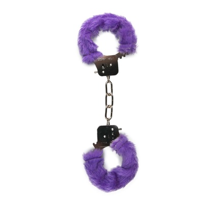 Наручники EDC Wholesale Furry Handcuffs с мехом фиолетовые ET258PUR (фиолетовый) 
