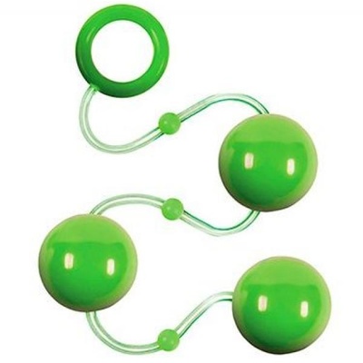 Зеленые анальные шарики Renegade Pleasure Balls NS Novelties NSN-1117-18 (зеленый) 
