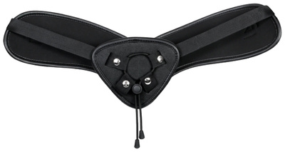 Трусики из нейлона для фиксации насадки кольцом Ultimate Adjustable Harness Evolved (черный) 