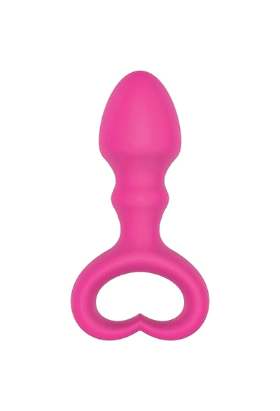 Каплевидная анальная втулка розового цвета 6 5 см Bior toys ST-40147-6 (розовый) 