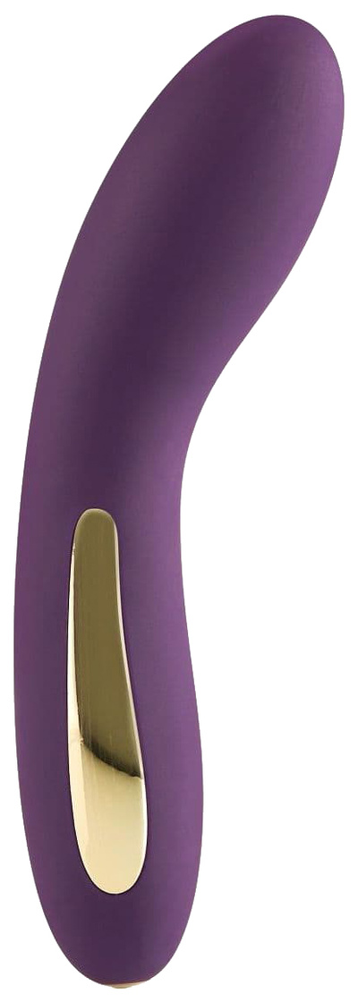 Вибромассажер Toy Joy Luminate Vibrator изогнутый фиолетовый 