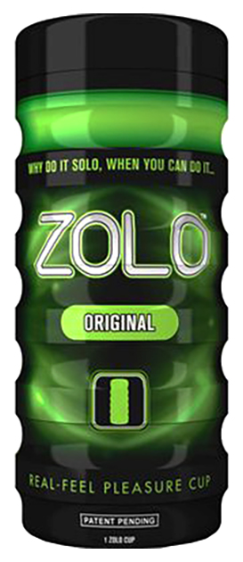 Мастурбатор ZOLO ORIGINAL CUP Zolo (зеленый) 
