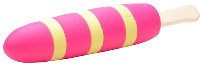 Ярко-розовый вибростимулятор-эскимо 10X Popsicle Vibrator 21,6 см XR Brands 
