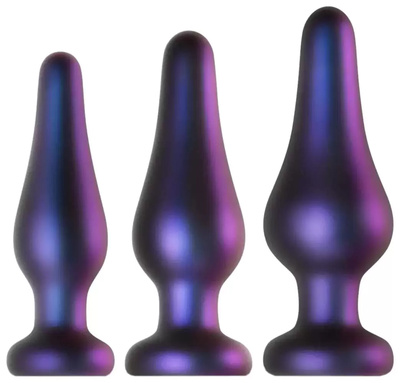 Набор из 3 фиолетовых анальных пробок Comets Butt Plug Set EDC Wholesale Набор из 3 фиолетовых анальных пробок Comets Butt Plug Set фиолетовый EDC 