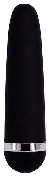Черная перезаряжаемая вибропуля INTENSE SUPREME VIBE - 9,5 см. Seven Creations (черный) 