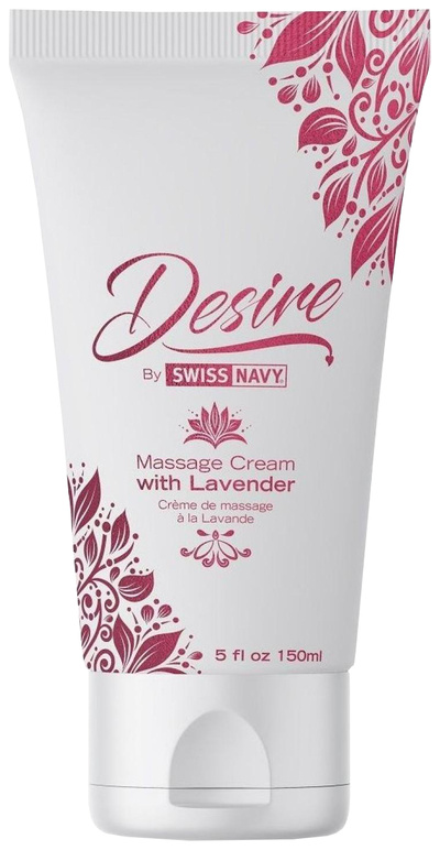 Массажный крем с ароматом лаванды Desire Massage Cream with Lavender 150 мл. 197583 Swiss Navy 