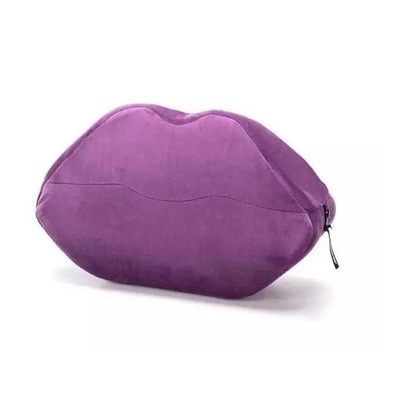 Микрофибровая подушка для любви Liberator Kiss Wedge фиолетовая 240921 (фиолетовый) 
