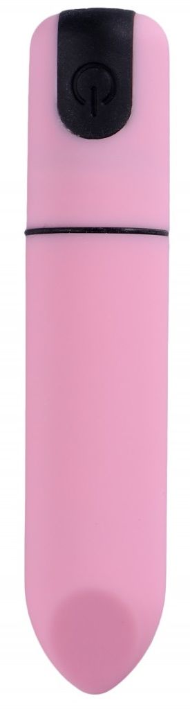 Гладкая коническая вибропуля Джага-Джага розовая 8,5 см Джага Джага (розовый) 