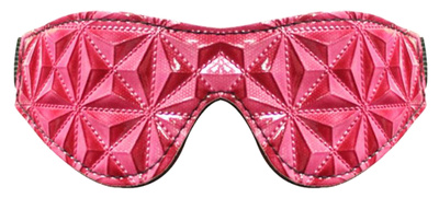 Маска на глаза с геометрическим узором Erokay Pyramid Eye Mask розовая (розовый) 