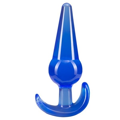 Синяя анальная пробка в форме якоря Large Anal Plug 12,2 см синий Blush Novelties 
