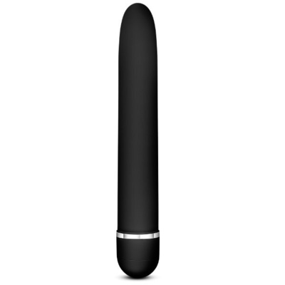 Черный классический вибратор Luxuriate 17,8 см черный Blush Novelties 