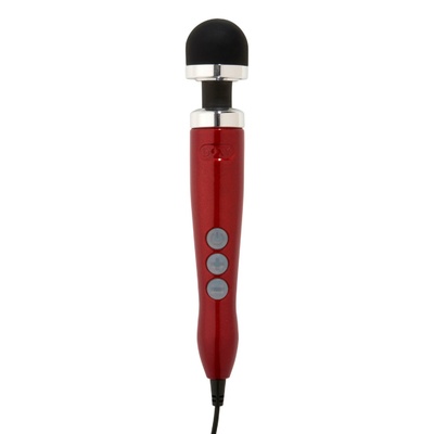 Красный вибратор Doxy Number 3 - 28 см. 