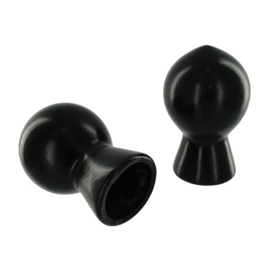 Size Matters Nipple Boosters - помпы присоски для сосков, 6.7х2.8 см (чёрный) XR Brands (черный) 