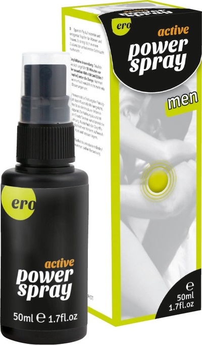 Стимулирующий спрей для мужчин Active Power Spray - 50 мл. Ero 