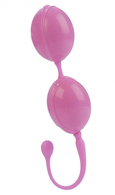 Розовые вагинальные шарики LAmour Premium Weighted Pleasure System California Exotic Novelties (розовый) 