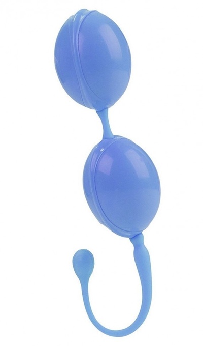 Голубые вагинальные шарики LAmour Premium Weighted Pleasure System California Exotic Novelties (голубой) 