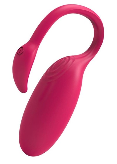 Розовый вагинальный стимулятор Flamingo Magic Motion 