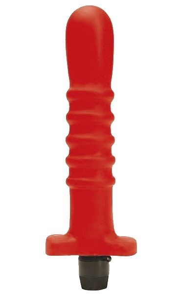 Красный многоскоростной силиконовый вибратор - 18 см. Dream Toys 