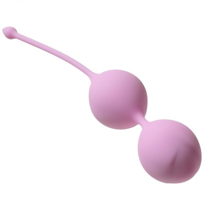 Розовые вагинальные шарики Fleur-de-lisa Lola Games (розовый) 