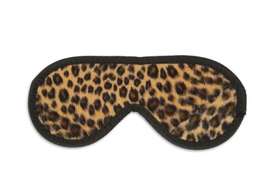 Закрытая маска леопардовой расцветки Пикантные штучки 