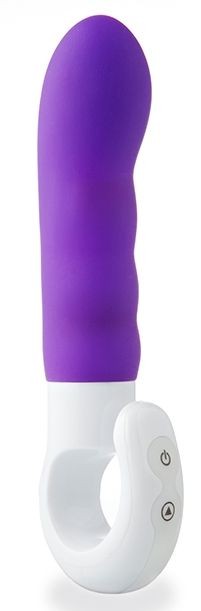 Фиолетовый вибромассажер IMPULSE - 16,5 см. NU Sensuelle 