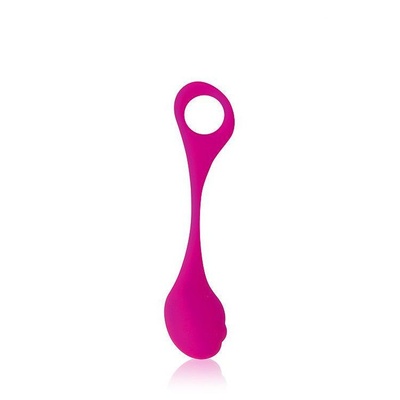 Ярко-розовый вагинальный шарик Cosmo Bior toys 