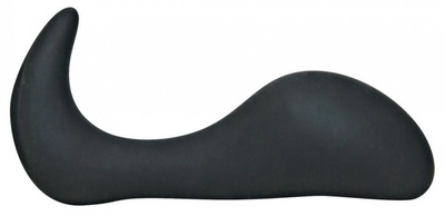 Анальный стимулятор с изогнутым стволом Black Velvet - 10,5 см. Orion (черный) 