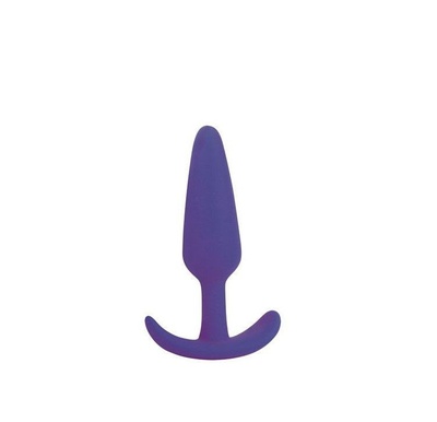 Фиолетовая анальная втулка - 9,5 см. Bior toys (фиолетовый) 