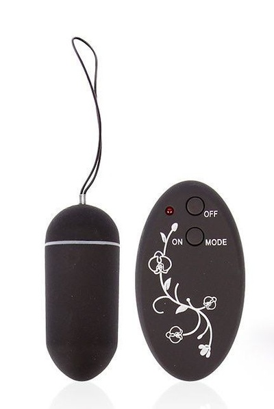 Черное виброяйцо Sexy Friend с 10 режимами вибрации Bior toys (черный) 