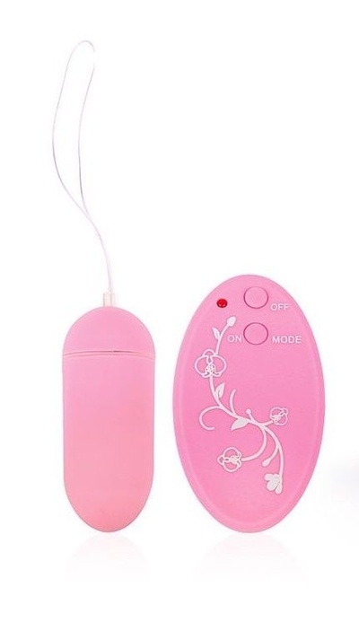 Розовое виброяйцо Sexy Friend с 10 режимами вибрации Bior toys (розовый) 