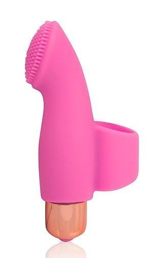 Розовый клиторальный стимулятор Cosmo Bior toys 