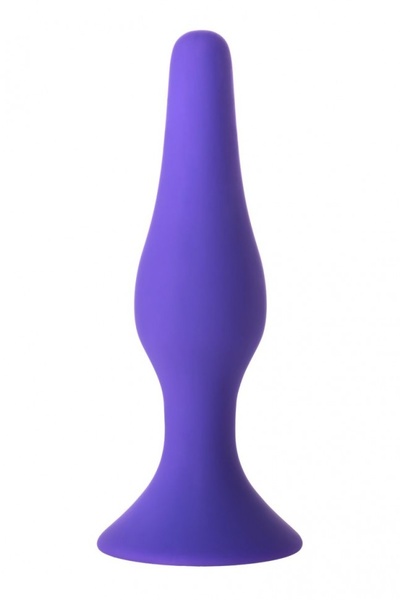Фиолетовая анальная втулка Toyfa A-toys - 12,5 см. (фиолетовый) 