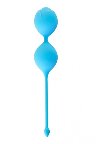 Голубые вагинальные шарики Toyfa A-toys (голубой) 